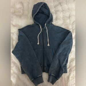 Blue Zip-Up